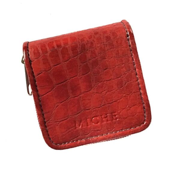 Miche Faux Croc EMPTY Contact Lenses Carrying Case - Picture 1 of 5